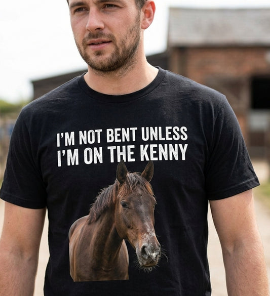 I’m not bent unless I’m on the kenny 🐴👀